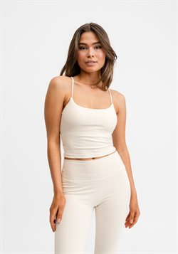 Top med stropper i cremefarvet fra Drop of Mindfullness